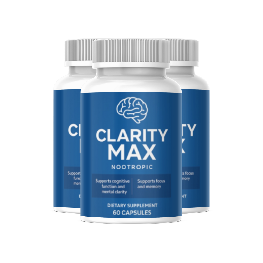ClarityMax Brain Health Supplement Bottles